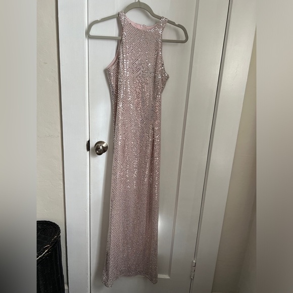 NWT All that Jazz Sequin 90s Bodycon Prom Dress - Picture 2 of 7
